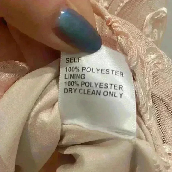 NWOT $268 SHO By Tadashi Sho Women's Pink Embroidered Fit & Flare Dress Size 12 - Picture 8 of 10